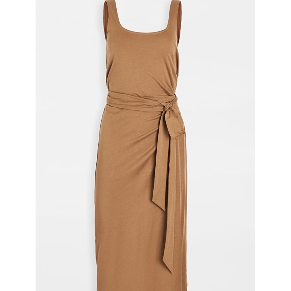 Vince Sleeveless Wrap Dress